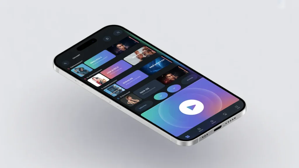 PPCine APK streaming app features interface