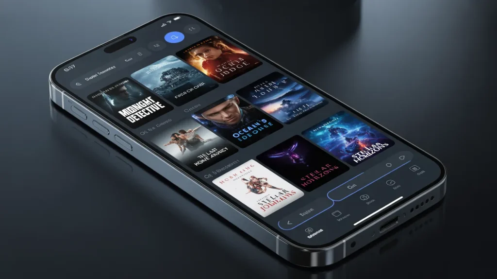 ppcine app free movie streaming interface