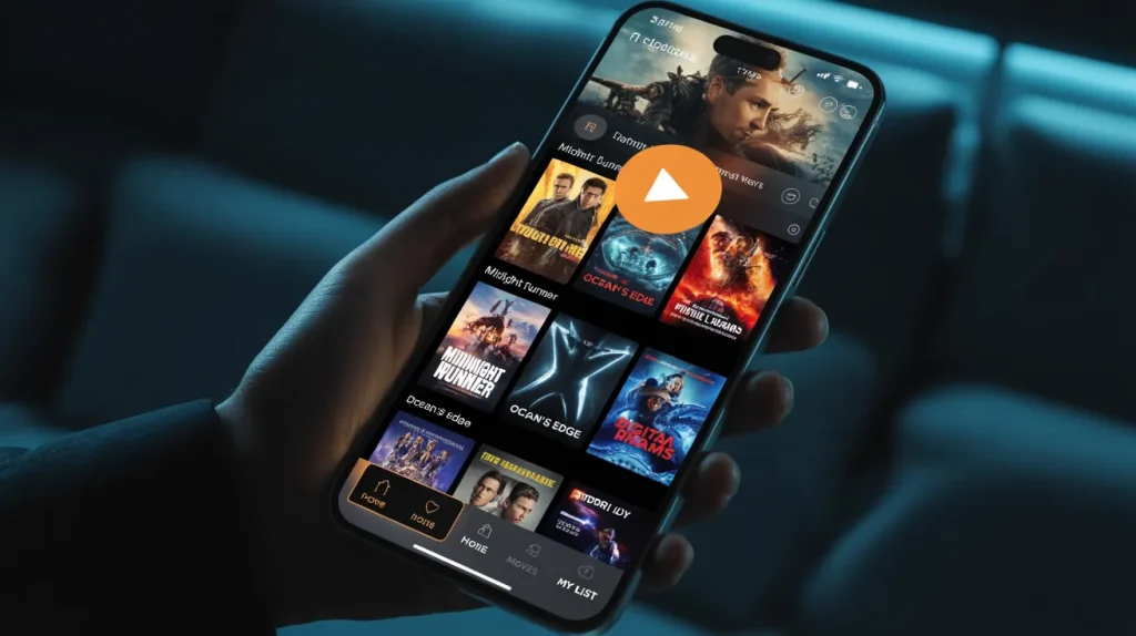 ppcine app download free movie streaming app interface