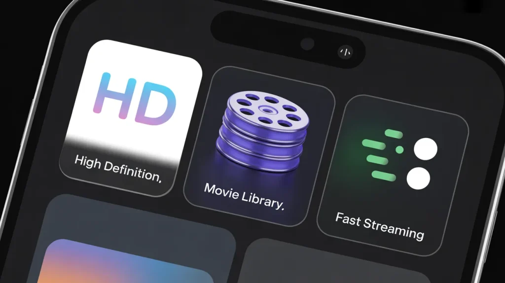 ppcine app download features HD streaming and movie library
